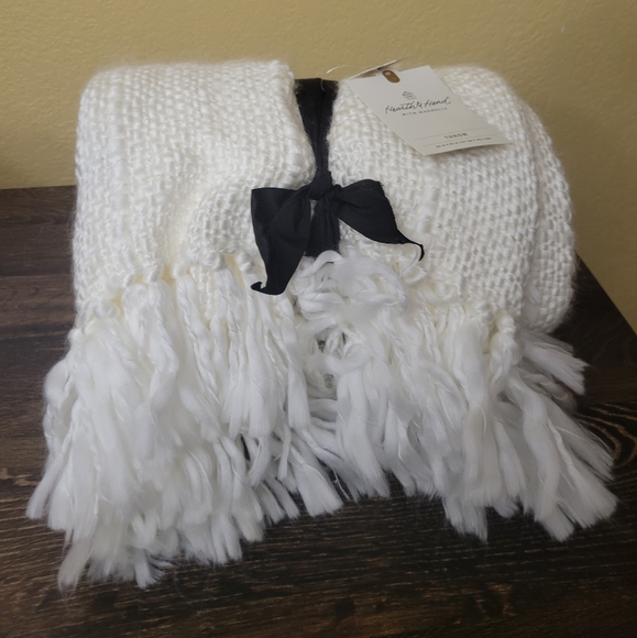 Hearth & Hand Holiday Hearth Hand Soft Knit Throw Blanket 5 X 60